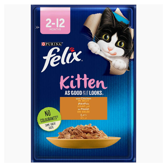 Felix for Kittens, chicken flavor