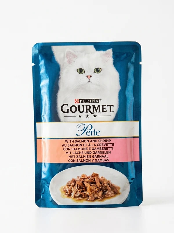 Purina Gourmet Perle Wet Food - With Salmon & Shrimp